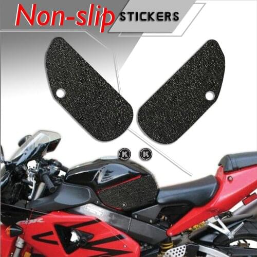 Motorcycle Non-slip Sticker Grips Protector Sticker Decal Gas Knee Grip Tank Traction Pad decals For HONDA 02-03 CBR954RR