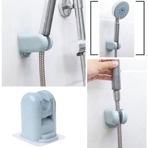 Home Bathroom Shower Head Holder Wall Suction Vacuum Cup Wall Mount Adjustable Holder High Quality Solid Sucker