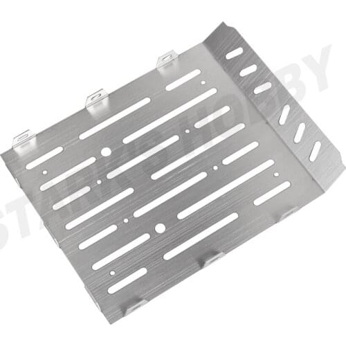 TRX6 6x6 Stainless Steel Rear Trunk Plate for 1/10 TRX-6 G63 Trail Crawler Truck Traxxas 88096-4 Upgrade Parts