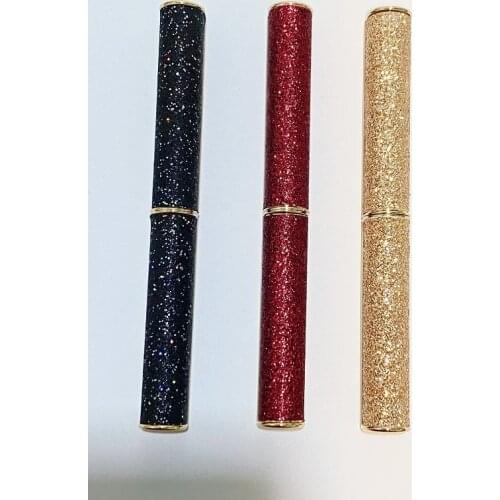 High Grade Lipstick Tube Lip Balm Container Bling Black Red Gold Direct Hot Filling Empty Lipstick Shell Packaging 10/30/50pcs