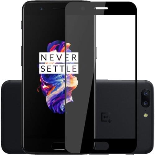 Full Cover Screen Protector For Oneplus5/ Oneplus 5 Full Coverage Protective Film Tempered Glass For Oneplus 5