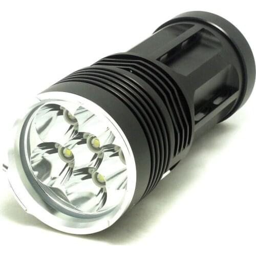 6pcs/lot 8000 Lumens 6T6 6 x CREE XM-L T6 LED Flashlight Head Torch 18650 Waterproof Self-defense 3 Mode for Camping Hunting