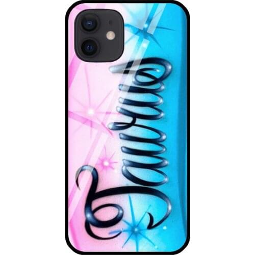 Taurus Phone Cover For iPhone 11 12 Pro Max XS X XR 6S 7 8 Plus SE 2020 Tempered Glass Case