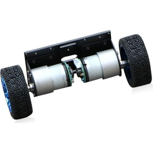 Two-wheel self-balancing car home two-wheel frame intelligent car chassis base car model motor wheeltec