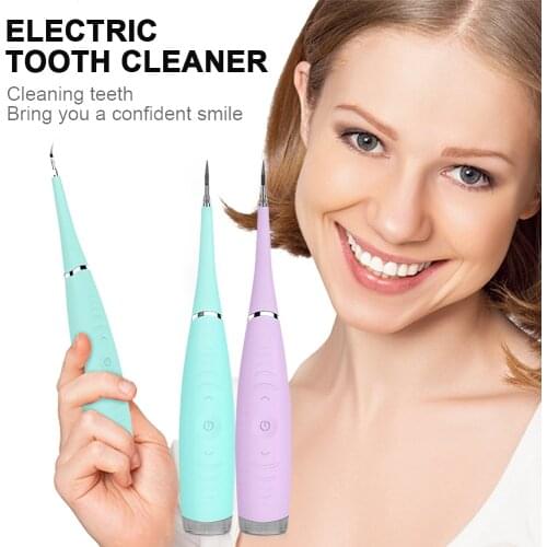 Electric Ultrasonic Sonic Dental Scaler Tooth Calculus Remover Cleaner Tooth Stains Tartar Tool Whiten Teeth Tartar Remove