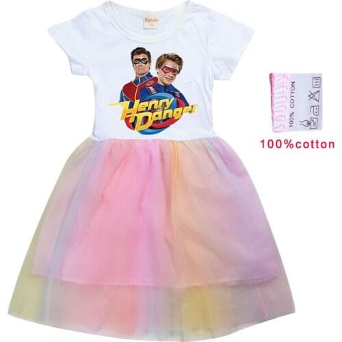 Платья и юбки для девочек Henry Danger China At AliExpress