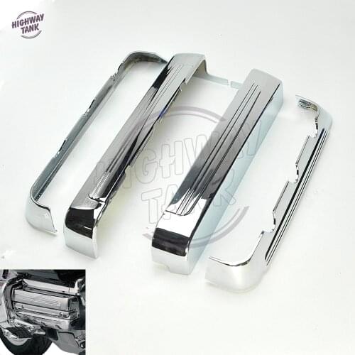 Chrome Motorcycle Engine frame Side Cover case for Honda Gold Wing GL1800 F6B Trike 2001-2017 Valkyrie 2014-2015