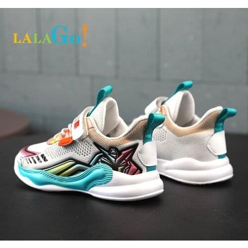 2021 Fashion Autumn Children Shoes Boy Sport Sneakers Boys Girls Breathable Casual Shoes Mesh Kids Sports Kids Sneakers