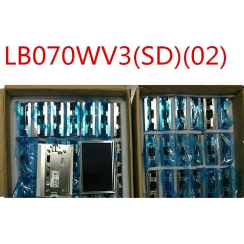 LB070WV3(SD)(02) LB070WV3-SD02 Screen 7" LCD Display Brand New for Mercedes Ben W204 E260 Car GPS Navigation Audio