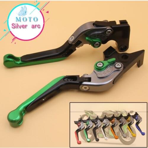 Logo (ZZR1100) For Kawasaki ZZ-R1100 ZZR 1100 1990-1992 CNC Adjustable Folding Extendable Motorcycle Brake Clutch Levers