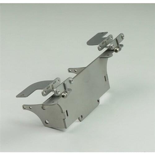 Metal Fixed Flip Car Head Rotating Bracket Mount Upgrade Parts for 1/14 Iveco Car Model