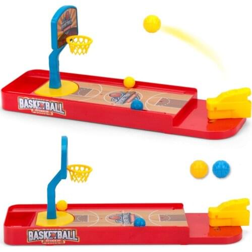 Mini Table Game Finger Basketball Board Game Desktop Basketball Court Training Shooting Toys Parent-Child Interactive Toy Gift