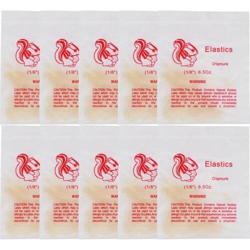 Dental Orthodontic Rubber Bands Ortho Elastics Latex Brace 1/8 - 6.5OZ 1000Pcs