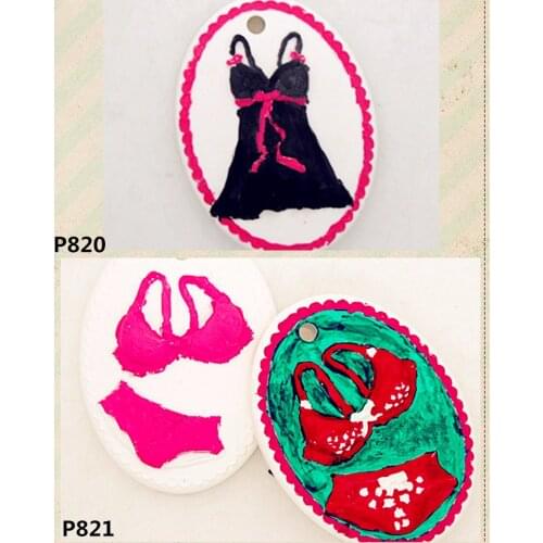 Underwear Aromatherapy plaster pendant mould Cake decoration silicone chocolate moldbaking tool