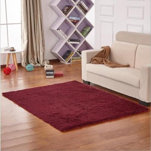 Free Shipping Fluffy Rugs Anti-Skid Shaggy Area Rug Dining 1000mmX2000mmx45mm Bedroom Carpet Floor Mat