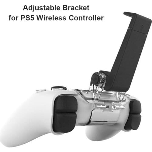 Adjustable Controller Holder Phone Clamp Lightweight Wireless Game Playing Elements for SONY PlayStation 5 PS5