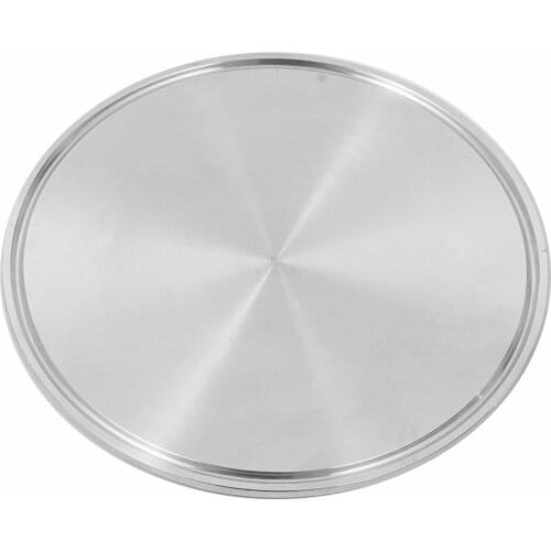 Sanitary End Cap Dustproof Storage Cover 304 Stainless Steel Pipe Fitting Clamp Blind Tri Ferrule Flange Food Wine Container Cap