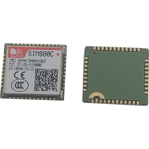 SIM800C 24M Bluetooth TTS GSM GPRS module Quad-band LCC ratio is small, high game performance