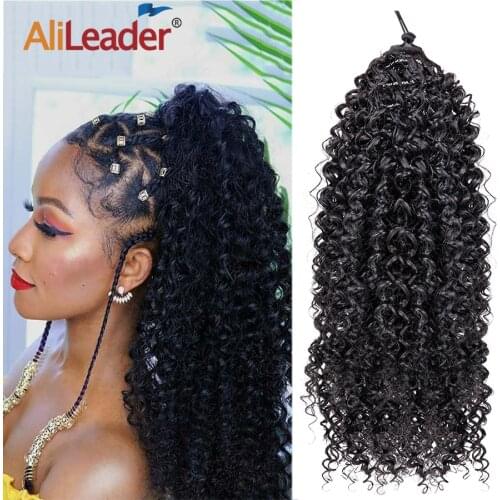 Alileader Afro Drawstring Ponytail Ombre Puff Kinky Curly Ponytail Hair Extension Ombre Synthetic Clip In Pony Tail Extensions
