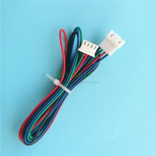 1pcs 3D pinter parts NEMA 17 stepper motor Extension Line XH2.54 4P Extension cable, Male to Female Plug Connection Line 1Meter
