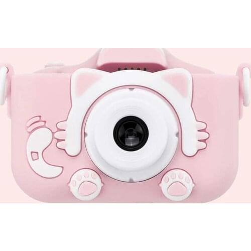Children Camera Digital Instant Video Cameras 2 Inch HD With Fun Game Selfie Sticker Camera Mini Educational Toys For Child Gift