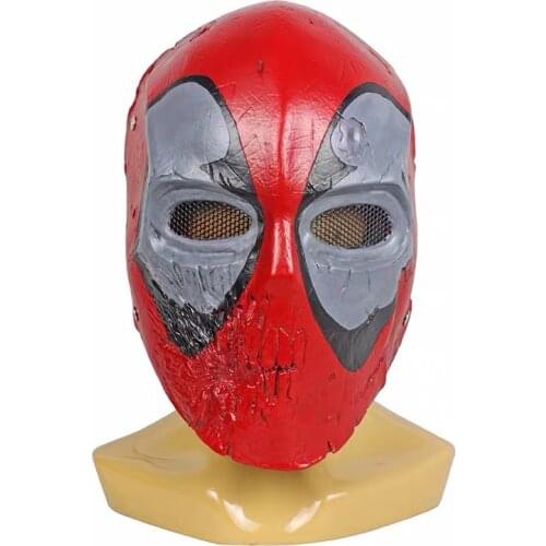 Halloween Deadpool Up to X-Men Skull King Fiberglass mask cs field King Kong Protective eye M018