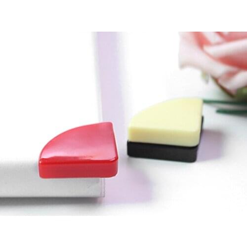 1 Pcs Edge Corner Guards Child Safety Anti-collision Angle Fan-shaped Silicone Thin Section Corner Window Corner L-shaped Cover