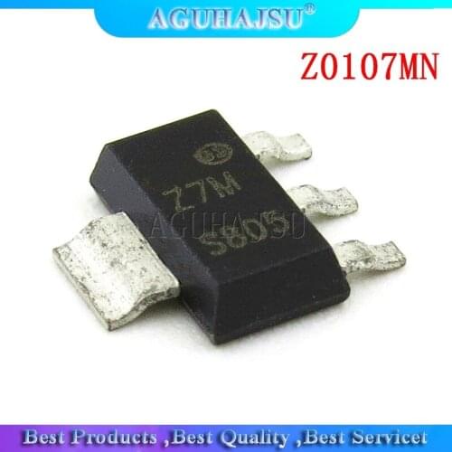 10pcs Z0107MN Z7M SOT-223 Z0107 Z0107M 27M Triac thyristor new original
