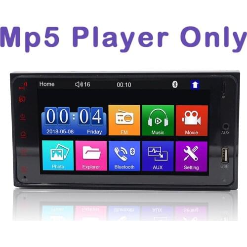 7-inch Car MP5 Player Bluetooth Hands Free Support for Mobile Internet Navigation for Toyota Corolla