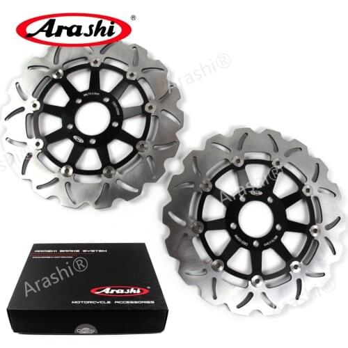 Arashi 1 Pair For KAWASAKI ZRX S 1200 2001-2006 CNC Front Brake Discs Rotors ZRX1200S ZRX-S ZRXS 2001 2002 2003 2004 2005 2006