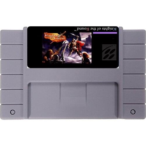 Knights Of The Round 16 bit NTSC Big Gray Game Card For USA Version Game Player