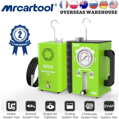 MRCARTOOL Car Smoke Leak Detector Pipe Leak Locator Smoke Leakage Diagnostic Analyzer Smoke Generator For Automotive EVAP System