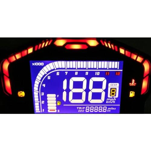 Motorcycle Display Colored Instrument JM-400 Speedometer+Tachometer+Oil Level Meter PEDAL Scooter DASHBOARD