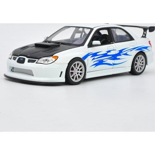 Hot Sale 1:24 Subaru Impreza Alloy Model,Simulated Die Casting Racing Model,Exquisite Collection Best Gift,Free Shipping