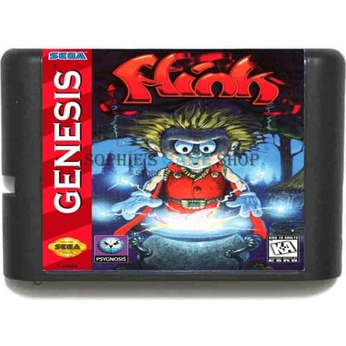 The Misadventure Of Flink Game Cartridge Newest 16 bit Game Card For Sega Mega Drive / Genesis System