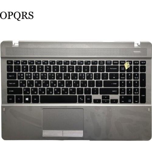 Korean keyboard for Samsung NP 370E5J 370B5J 371E5J KR laptop keyboard with palmrest BA98-00316B