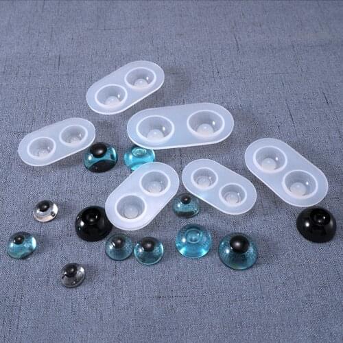 Doll Eyes Silicone Mold Soap Mould Creative DIY Crystal Epoxy Molds Practical Soap Handcraft Making Tool Ornament Decor Supplies