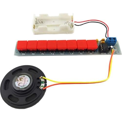 Electric Piano DIY Kits, NE555 DIY Electronic Organ Module Electronics Soldering Practice Learning Kits Electronic Organ Module