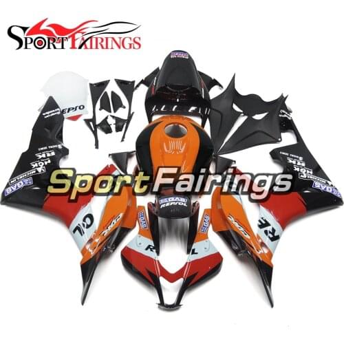 For Honda CBR600RR 2007 2008 Fairings F5 07 08 Cowlings Injection ABS Motorcycle Fairing Kit Bodywork Orange Black Red Fittings