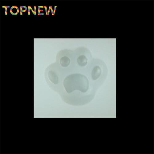 Animal Footprint Claw Silicone Mold Fondant Chocolate Candy Molds Polymer Clay Craft Epoxy Resin Pendant Jewelry Mould