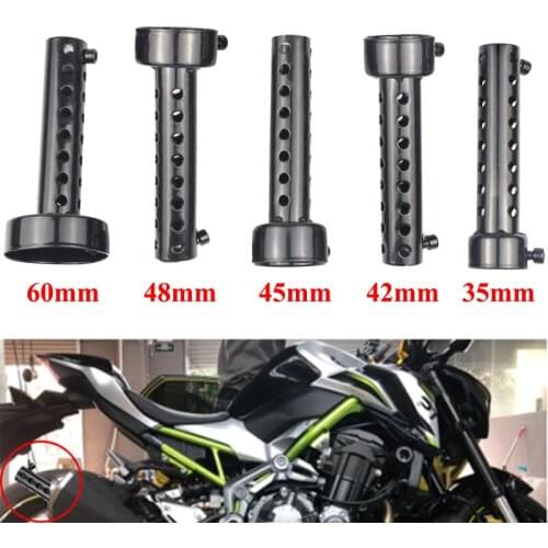 Universal Motorcycle Can DB Killer Silencer Noise Sound Eliminator Exhaust Adjustable Muffler Silencer 35mm/42mm/45mm/48mm/60mm