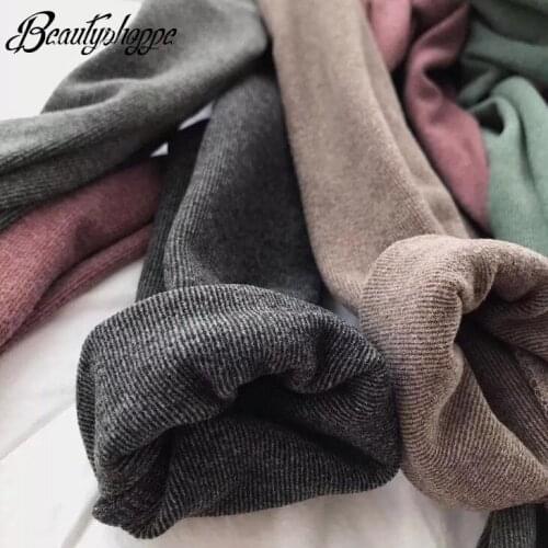 Women Cotton T Shirt 2019 Spring Autumn Long Sleeve Top Tee Shirts Korea Casual Tshirt Slim Fit Ladies T-shirt