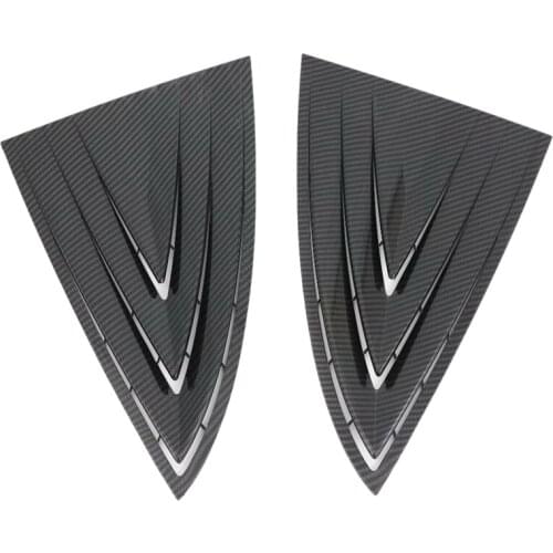 1 Pair of ABS for 2019 Tesla Model Rear Window Shutters Model 3 Shutters