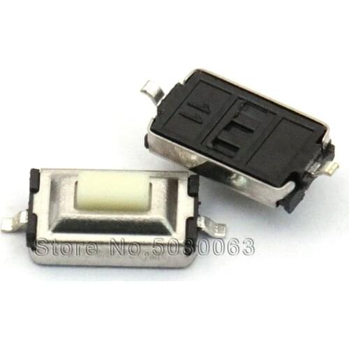 100pcs/lot 3X6X2.5 touch switch micro switch 3*6*2.5mm SMD 2pin key switch copper touch