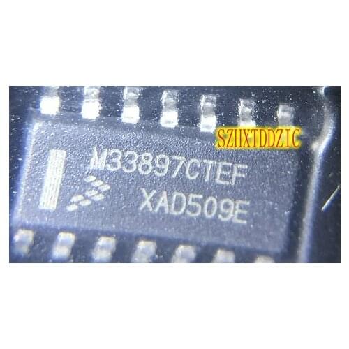 2pcs/lot M33897CTEF MC33897CTEF SOP14 [SMD]