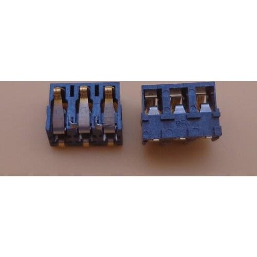 20pcs/lot Inner FPC Connector Battery Holder Clip Contact replacement repair parts for Nokia 3100 N3100 3pin