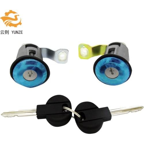 9170G3 252522 LEFT RIGHT DOOR LOCK CYLINDER WITH 2 KEYS FOR CITROEN BERLINGO XSARA PICASSO PEUGEOT PARTNER