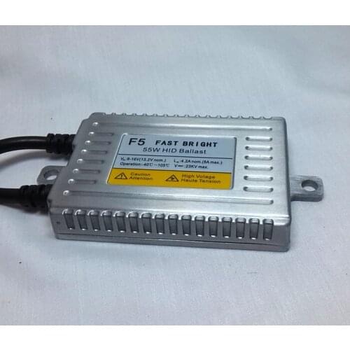 FASTER THAN OEM BALLAST,HOT F5 FAST BRIGHT AC 55W DIGITAL HID XENON BALLAST,BRIGHT IN ONE SECOND metal HID slim ballast