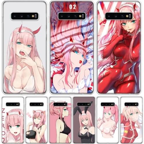 Zero Two Darling In The Franxx 02 Phone Case For Samsung Galaxy A50 A70 A30S A51 A71 A10 A20E A40 A01 A21 A41 A20S A6 A7 A8 A9 P