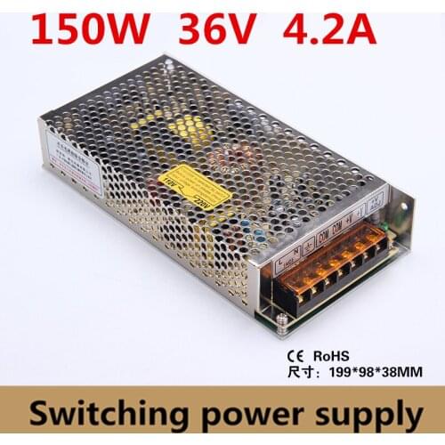 High quality Switching power supply power suply unit DC 36V 4.2A 150W power supply ac dc converter wholesales (s-150-36)